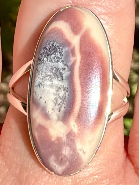 Porcelain Jasper Ring Size 9.5