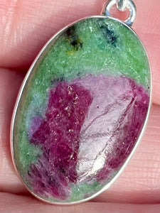 Ruby in Zoisite Pendant