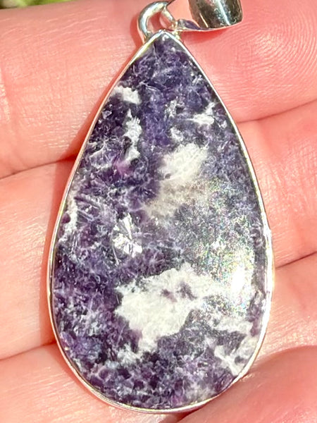 Beautiful Lepidolite Pendant