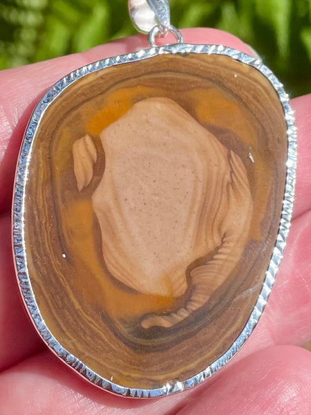 Large Biggs Jasper Pendant - Morganna’s Treasures 