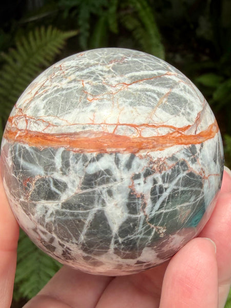 Spider Web Jasper Sphere