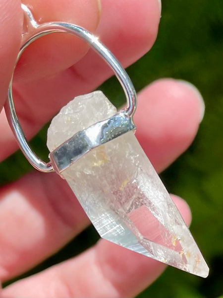 Lemurian Quartz Pendant - Morganna’s Treasures 