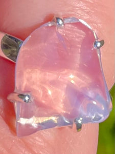 Rough Lavender Quartz Ring Size 9 - Morganna’s Treasures