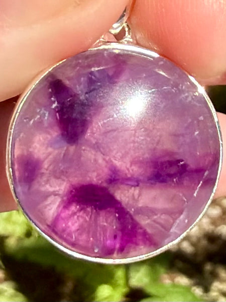 Star (Trapiche) Amethyst Pendant