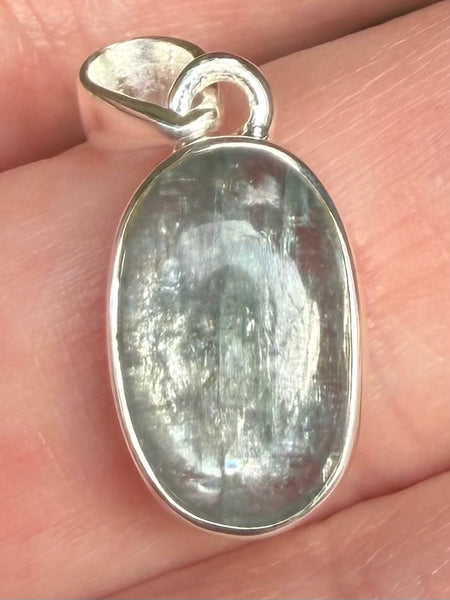 Aqua Kyanite Pendant
