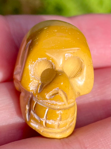 Yellow Jasper Skull - Morganna’s Treasures 