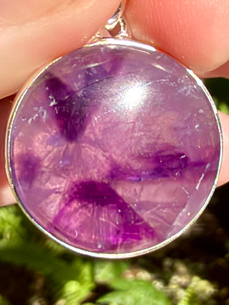 Star (Trapiche) Amethyst Pendant