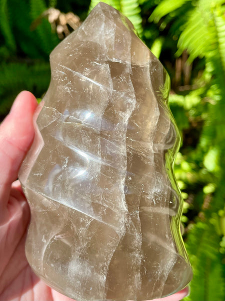 Gorgeous Smoky Quartz Flame - Morganna’s Treasures