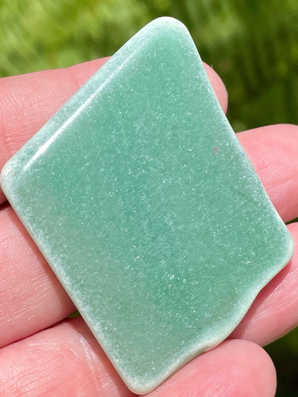 Green Aventurine Palm Stone - Morganna’s Treasures 