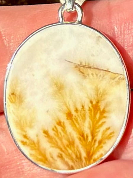 Scenic Dendritic Agate Pendant