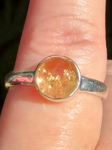 Imperial Topaz Ring Size 5.5