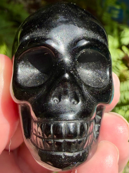 Black Obsidian Skull - Morganna’s Treasures