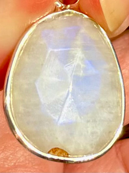 Faceted Moonstone Pendant - Morganna’s Treasures