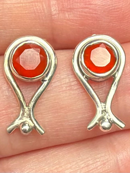 Carnelian Earrings - Morganna’s Treasures