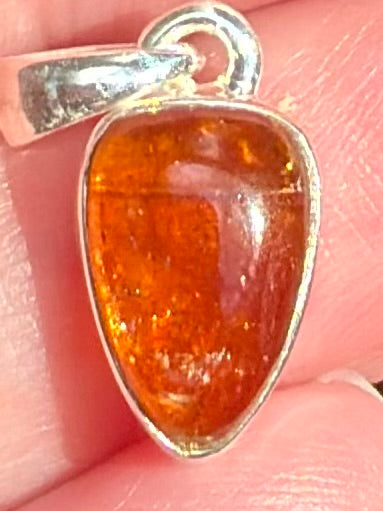 Orange Kyanite Pendant