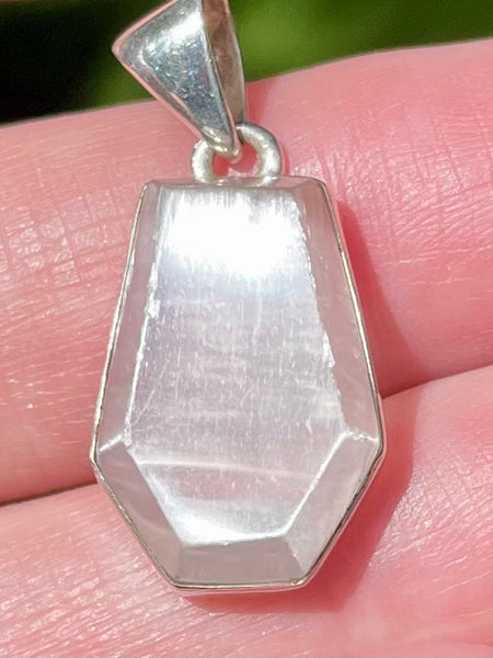 Selenite Coffin Pendant - Morganna’s Treasures