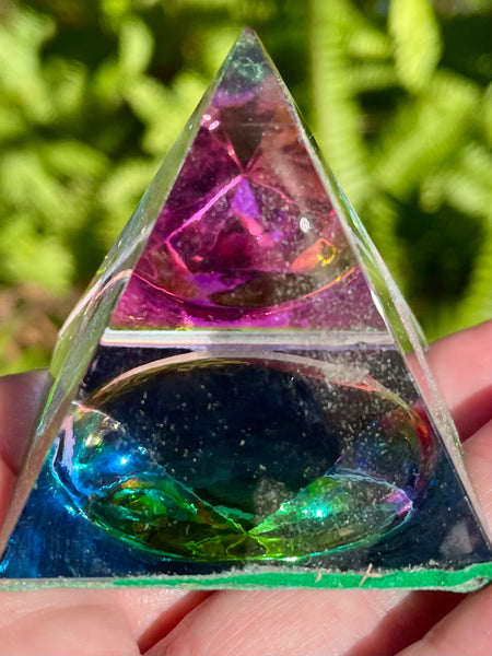 Glass Pyramid Prism - Morganna’s Treasures