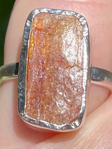 Orange Kyanite Ring Size 7 - Morganna’s Treasures 