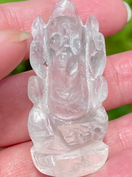 Clear Quartz Ganesha - Morganna’s Treasures