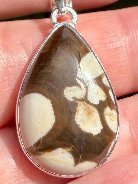 Peanut Wood Jasper Pendant - Morganna’s Treasures