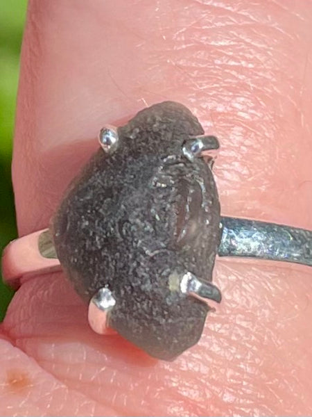 Saffordite Tektite Ring Size 9 - Morganna’s Treasures 