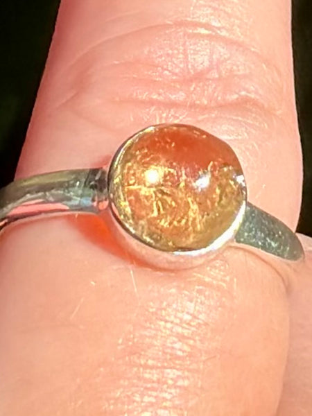 Imperial Topaz Ring Size 5.5