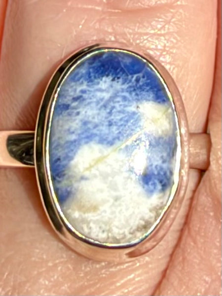 Beautiful Sodalite Ring Size 9