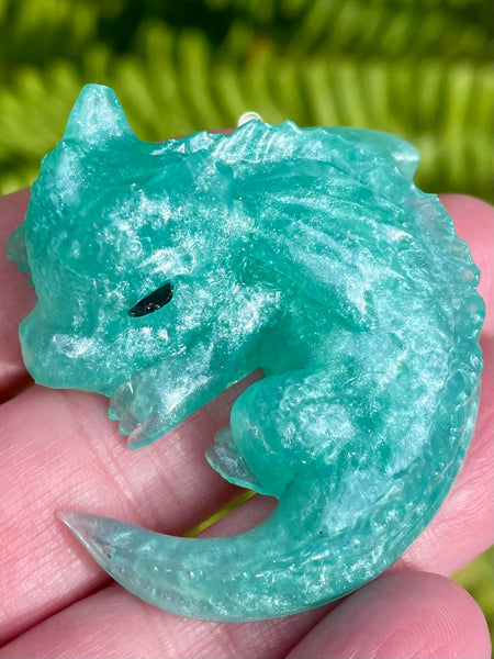 “Leia” Resin Dragon - Morganna’s Treasures 