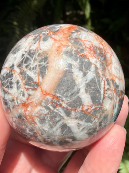 Spider Web Jasper Sphere