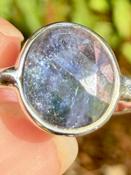 Faceted Iolite Ring Size 5.5 - Morganna’s Treasures