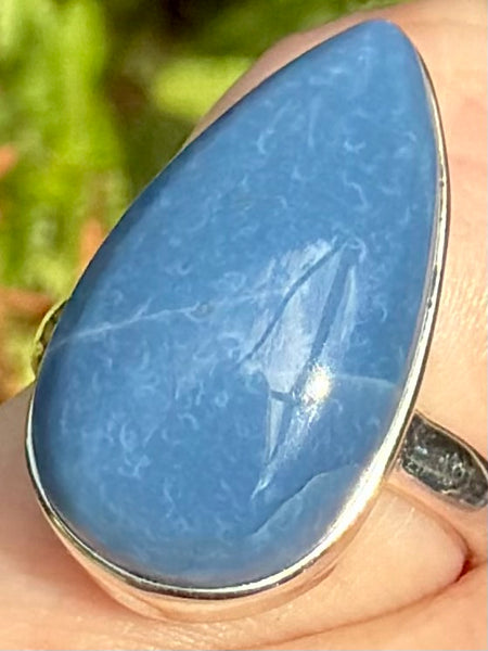 Blue Owyhee Opal Ring Size 6.5 - Morganna’s Treasures