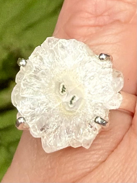 Quartz Stalactite Ring Size 7 - Morganna’s Treasures