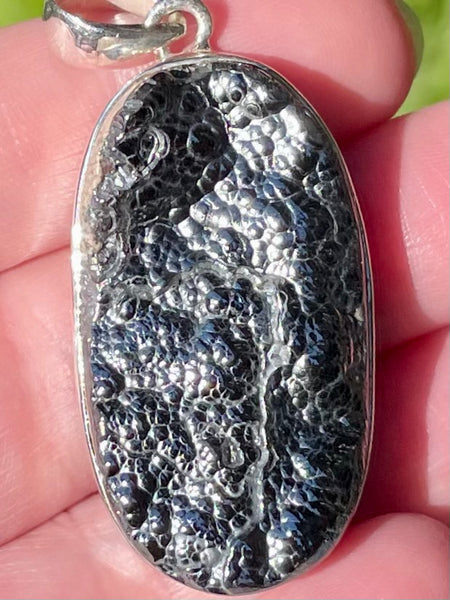 Blister Hematite Pendant - Morganna’s Treasures