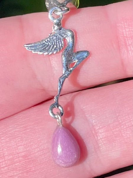 Purpurite Fairy Pendant