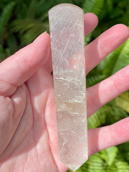 Clear Quartz Crystal Massage Wand - Morganna’s Treasures