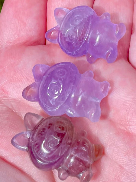 Purple Amethyst Labubu - Morganna’s Treasures