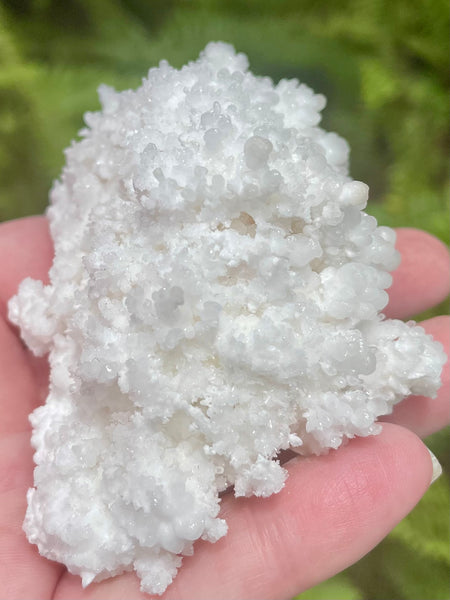 Fluorescent White Aragonite - Morganna’s Treasures 