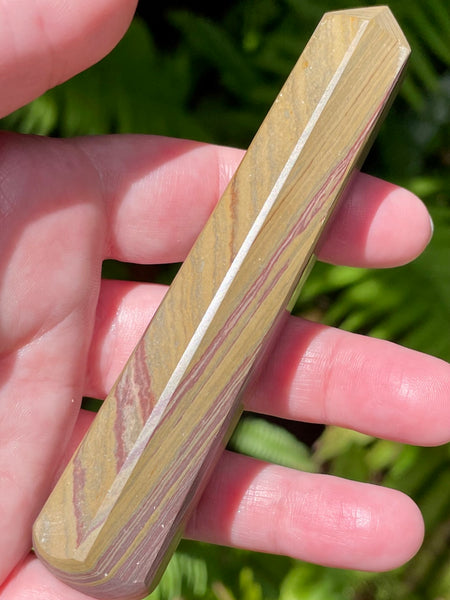 Tiger Skin Jasper Crystal Massage Wand - Morganna’s Treasures