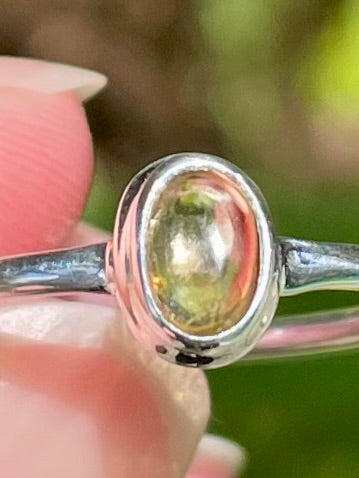 Yellow Tourmaline Ring Size 8 - Morganna’s Treasures