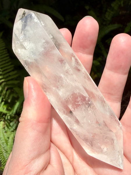 Double-Terminated Clear Quartz Wand - Morganna’s Treasures
