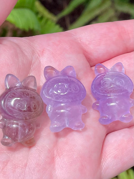 Purple Amethyst Labubu - Morganna’s Treasures