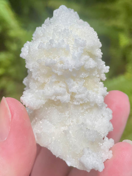 Fluorescent White Aragonite - Morganna’s Treasures 