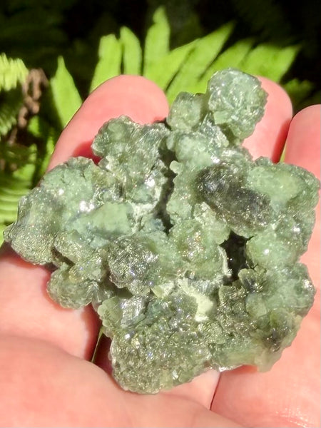 Prehnite with Epidote Cluster