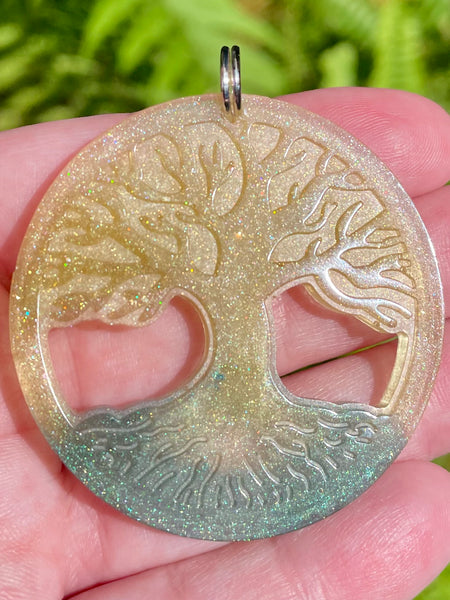 Resin Tree of Life Pendant - Morganna’s Treasures