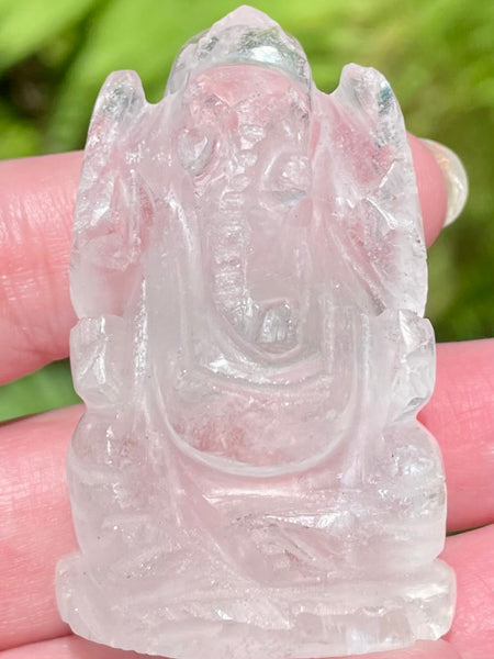Clear Quartz Ganesha - Morganna’s Treasures