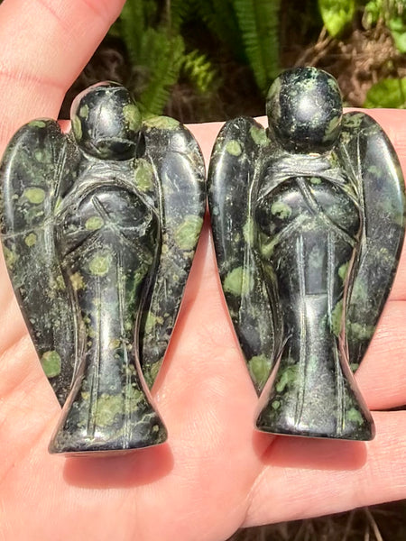 Kambaba Jasper Pocket Angel - Morganna’s Treasures