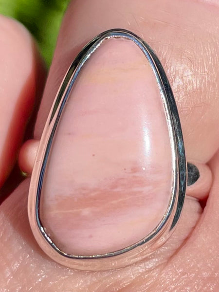 Australian Pink Opal Ring Size 9 - Morganna’s Treasures 