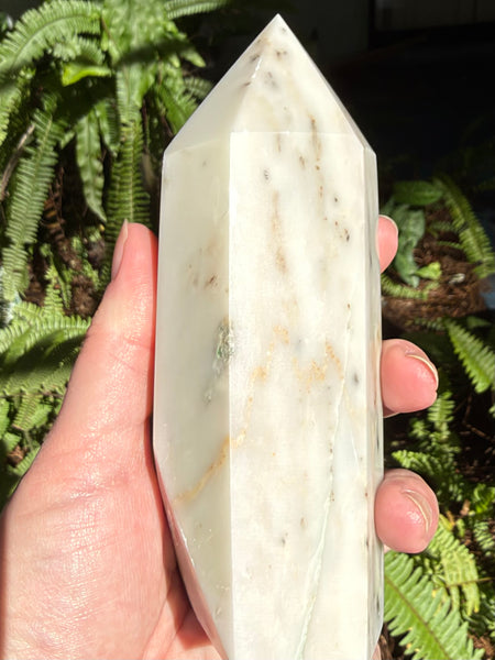 White Calcite Tower