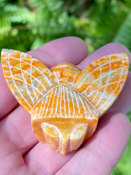 Hand Carved Bumblebee Jasper Bee - Morganna’s Treasures