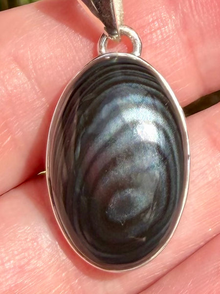 Psilomelane Pendant